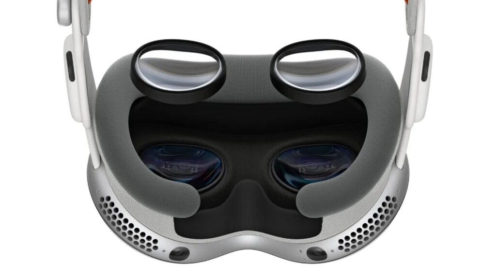 نگاهی به جدیدترین هدستهای VR و AR 2 apple vision pro optical inserts